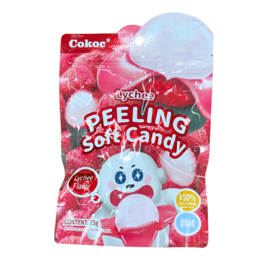 Cokoc Peeling soft Candy Lychee 75g