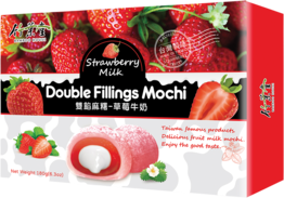 Bamboo House Mochi mit Erdbeer-Geschmack 180g
