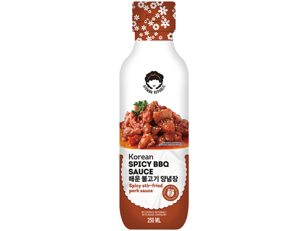 Ajumma republic Koreanische scharfe Barbeque Sauce 250ml