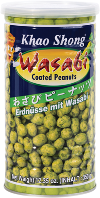 Khao Shong Erdnüsse mit Wasabi 350g